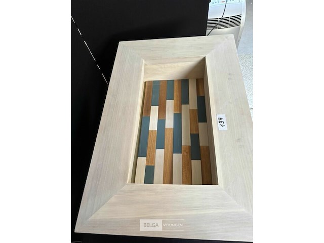 Houten plantenbak - afbeelding 1 van  2