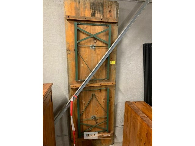 Houten plooitafel - afbeelding 1 van  3