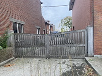 Houten poort met automatisatie - afbeelding 4 van  5