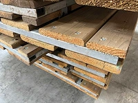 Houten poort met slot (10x) - afbeelding 3 van  6
