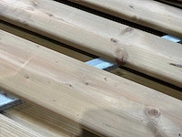 Houten poort met slot (10x) - afbeelding 5 van  6