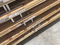 Houten poort met slot (10x) - afbeelding 6 van  6