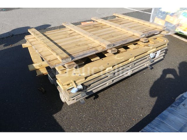 Houten poorten en hekken + accessoires - afbeelding 9 van  10