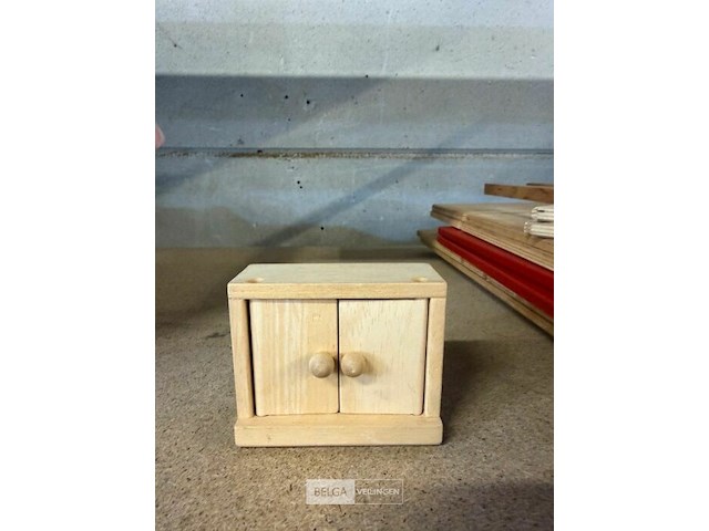Houten poppenhuis - afbeelding 6 van  9