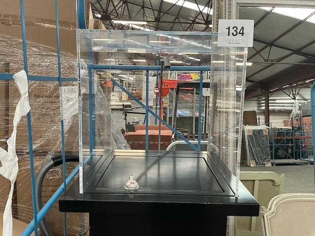 Houten presentatie vitrine - afbeelding 2 van  4