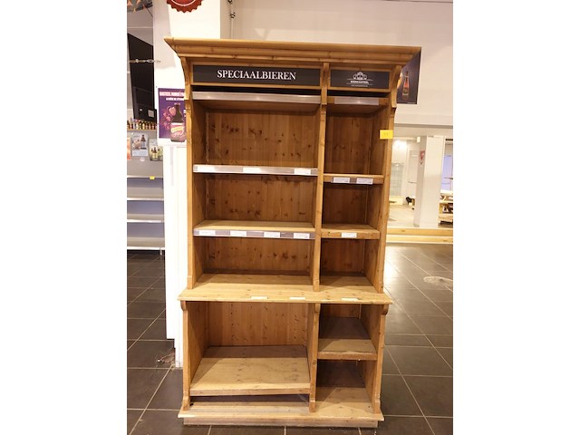 Houten presentatiekast - afbeelding 1 van  2