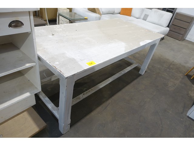 Houten presentatietafel - afbeelding 1 van  2