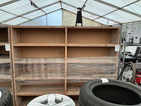 Houten prezentatie rek (2x) - afbeelding 1 van  2