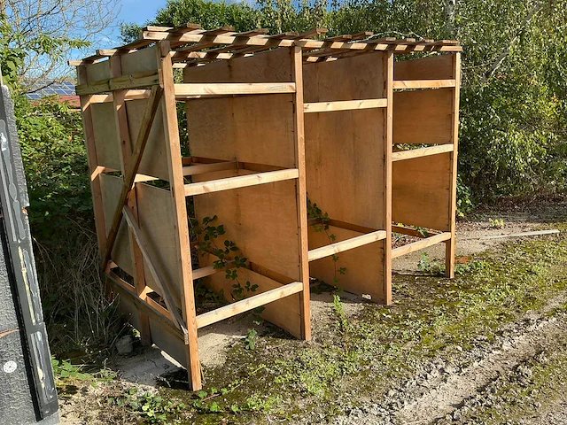 Houten profielrek - afbeelding 1 van  3