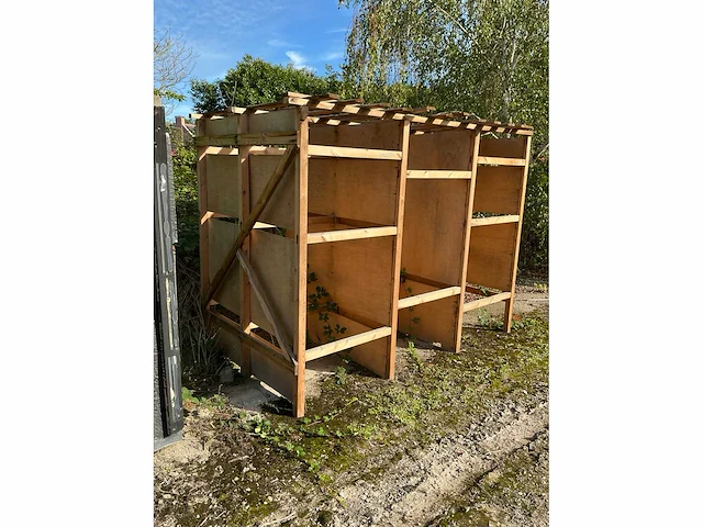Houten profielrek - afbeelding 2 van  3
