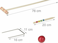 Houten qrocuetspel - afbeelding 2 van  7