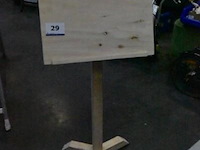 Houten reclamebord - afbeelding 1 van  1