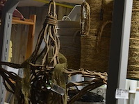 Houten rek op wielen - afbeelding 3 van  3