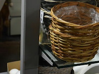 Houten rek op wielen - afbeelding 3 van  4