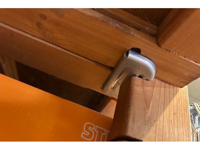 Houten rek - afbeelding 3 van  4