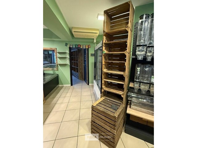 Houten rek - afbeelding 1 van  1