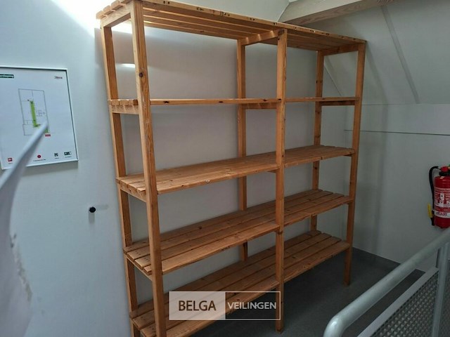 Houten rek - afbeelding 1 van  3