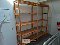 Houten rek - afbeelding 1 van  3