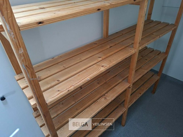 Houten rek - afbeelding 3 van  3