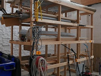 Houten rek - afbeelding 2 van  3