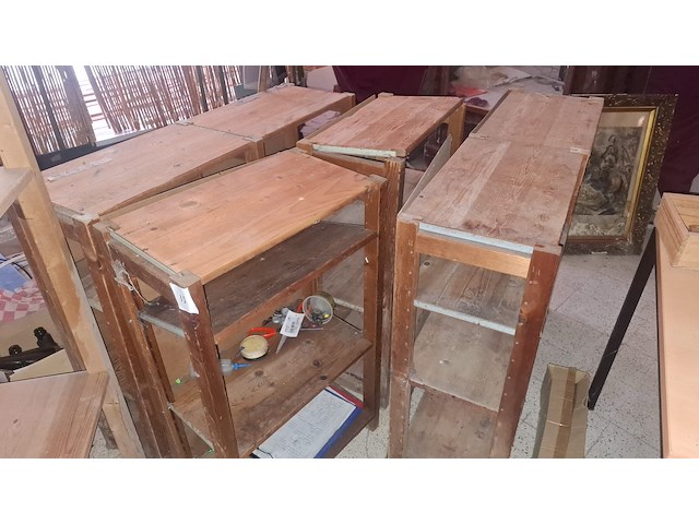 Houten rekken - afbeelding 1 van  2