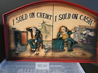 Houten reliëf beeld - afbeelding 1 van  3