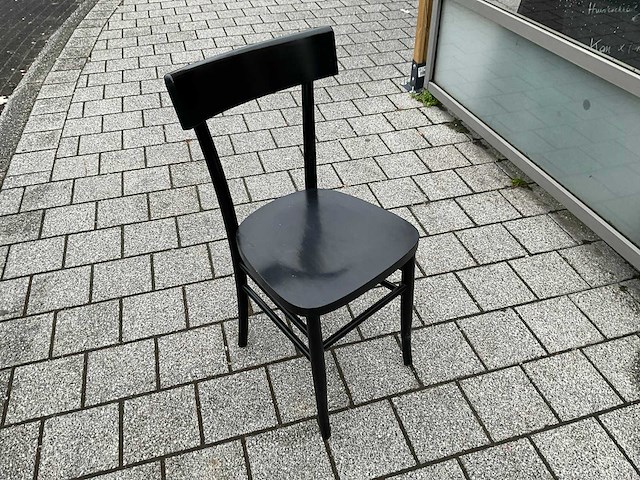 Houten restaurantstoel (24x) - afbeelding 1 van  4
