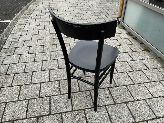 Houten restaurantstoel (24x) - afbeelding 3 van  4