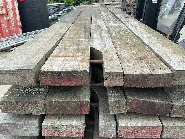 Houten rijplaten (6x) - afbeelding 2 van  3