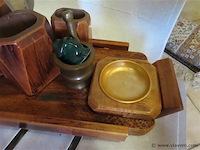 Houten rokerssetje - afbeelding 2 van  3