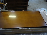Houten ronde tafel + verlengstukken - afbeelding 2 van  3