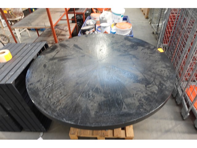 Houten ronde tafel - afbeelding 4 van  4