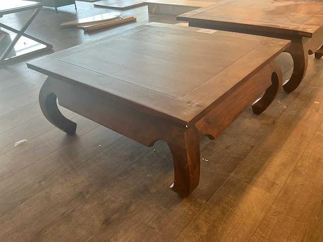 Houten salontafel (2x) - afbeelding 5 van  5