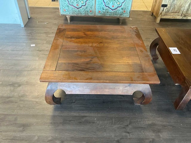 Houten salontafel (2x) - afbeelding 3 van  5