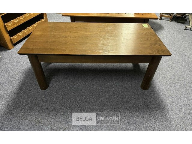 Houten salontafel - afbeelding 1 van  4
