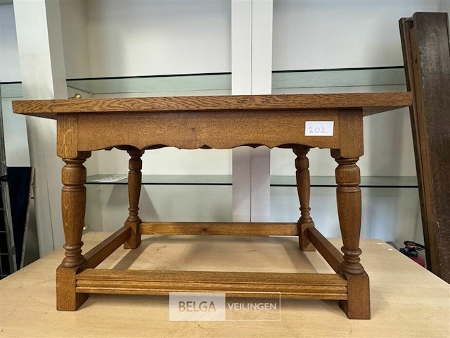 Houten salontafel - afbeelding 2 van  3