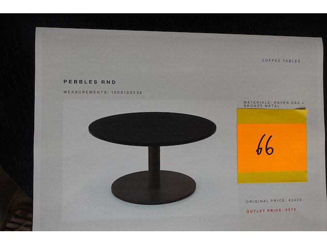Houten salontafel - afbeelding 4 van  4
