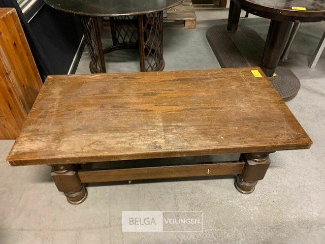 Houten salontafeltje - afbeelding 1 van  1