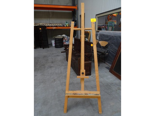 Houten schildersezel - afbeelding 1 van  2