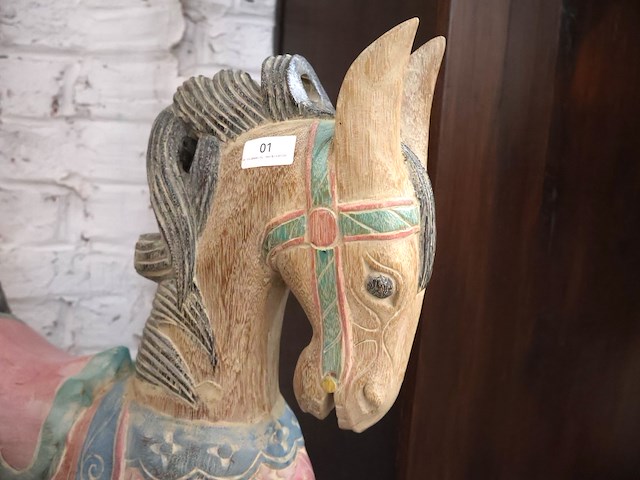 Houten schommelpaard - afbeelding 3 van  7