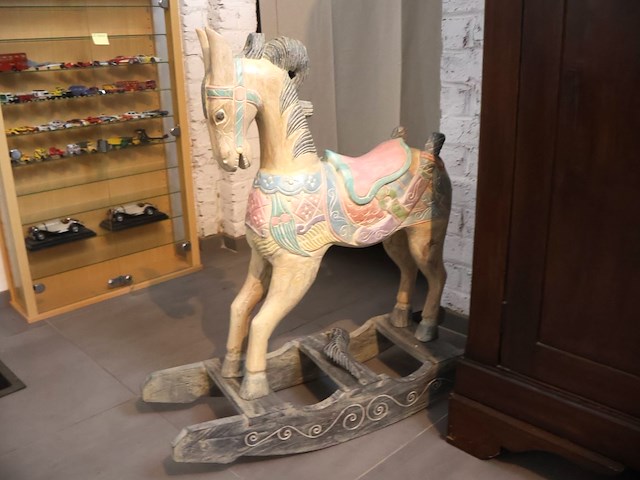 Houten schommelpaard - afbeelding 6 van  7