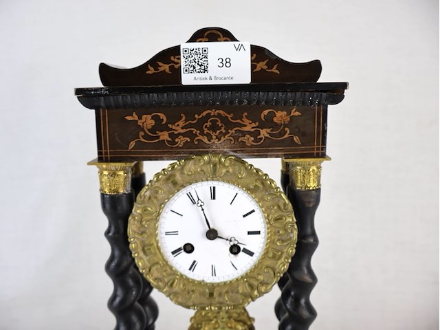 Houten schouwklok - afbeelding 2 van  6