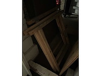 Houten schraag (3x) - afbeelding 1 van  1