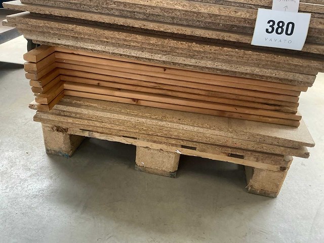 Houten schraag (8x) - afbeelding 2 van  3