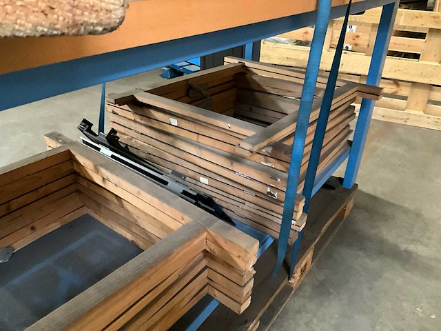 Houten schragen (10x) - afbeelding 4 van  4