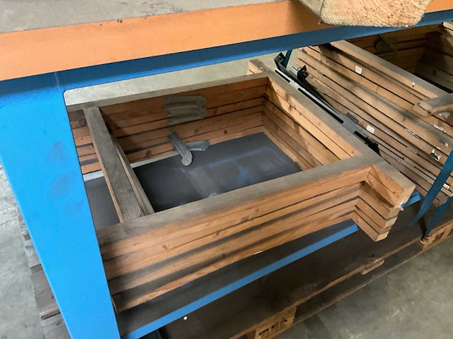 Houten schragen (10x) - afbeelding 3 van  4