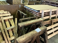 Houten schragen (4x) - afbeelding 3 van  3