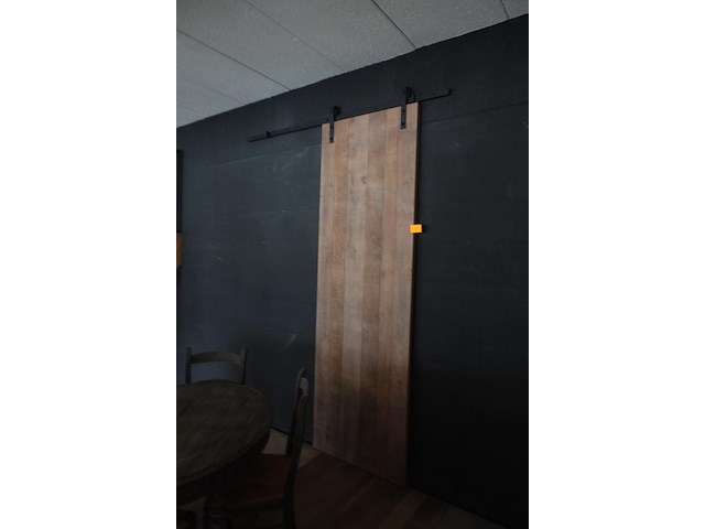 Houten schuifdeur showroom model - afbeelding 1 van  4