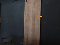 Houten schuifdeur showroom model