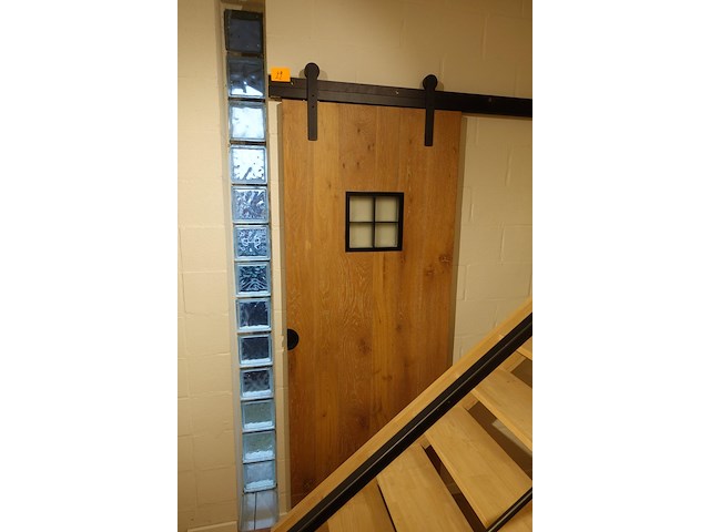 Houten schuifdeur showroom model - afbeelding 3 van  4